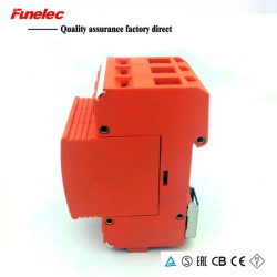 DC SPD 3P 1500V 20-40KA Surge Arrester Protect Device Solar Cell Surya